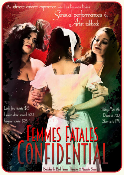 Dainty Smith's Femmes Fatales show.