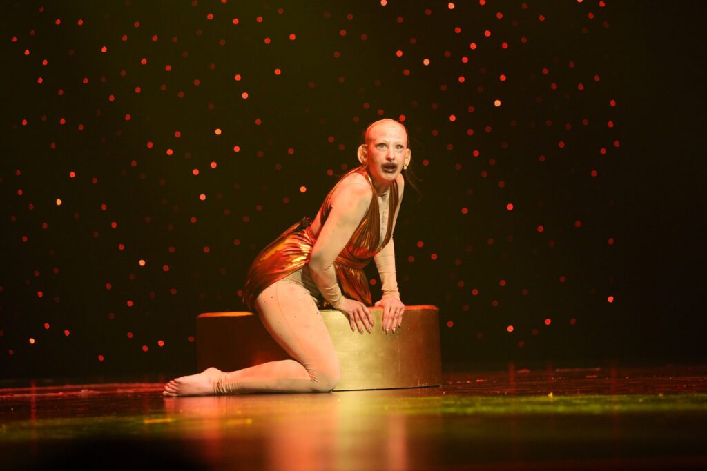 Nadi A'marena in the Movers, Shakers and Innovators showcase at Burlesque Hall of Fame Weekender 2025, by SHPhotografia.