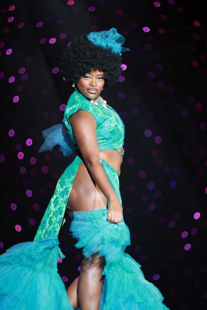 Nami Flare in the Tournament of Tease at the Burlesque Hall of Fame Weekend 2025, by shphotografia