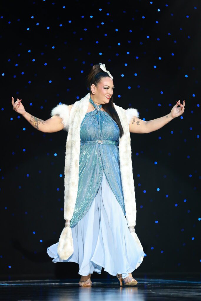 Chola Magnolia in the Tournament of Tease at the Burlesque Hall of Fame Weekend 2025, by shphotografia