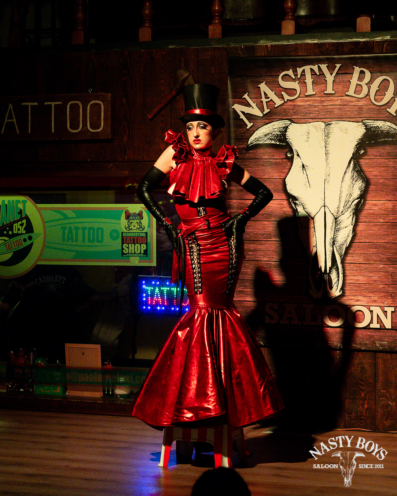 Liz Beth, courtesy of Nasty Burlesque Festival