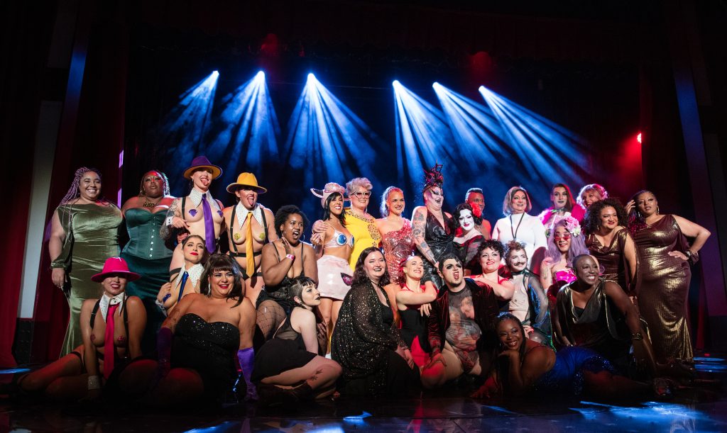 The cast of Movers, Shakers and Innovators at the Burlesque Hall of Fame Weekend 2026, by SH Photografia