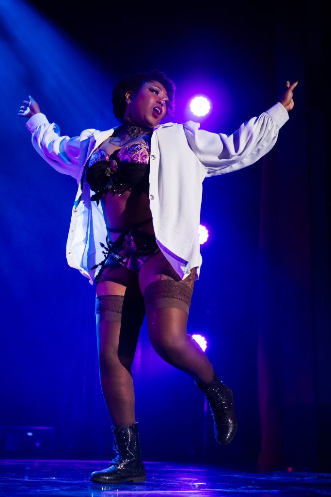 Lilly EnVogue in the 2026 Tournament of Tease at Burlesque Hall of Fame Weekend, by SH Photografia for 21st Century Burlesque