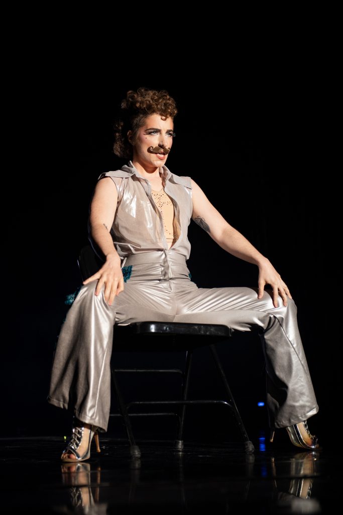 Matt Adore in the 2026 Movers, Shakers and Innovators showcase at Burlesque Hall of Fame Weekend, by SH Photografia for 21st Century Burlesque.