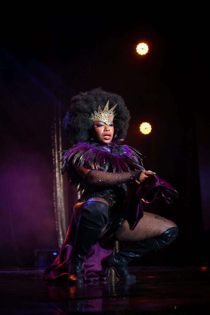 Queerly Femmetastic in the 2026 Movers, Shakers and Innovators showcase at Burlesque Hall of Fame Weekend, by SH Photografia for 21st Century Burlesque.