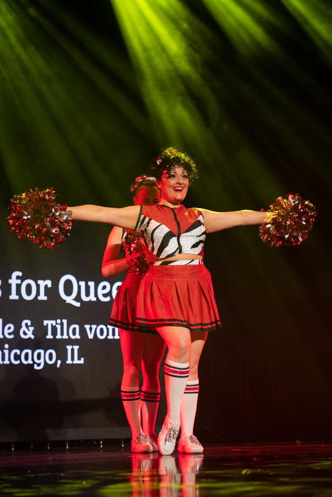 Cheers for Queers in the 2026 Movers, Shakers and Innovators showcase at Burlesque Hall of Fame Weekend, by SH Photografia for 21st Century Burlesque.