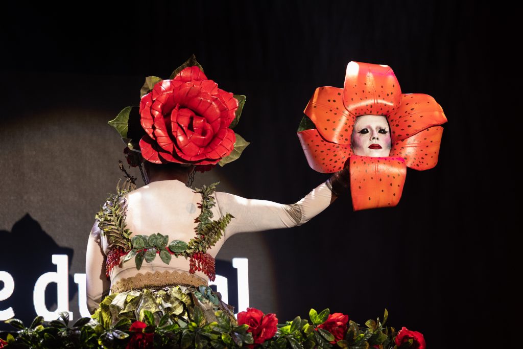 Close study: Sophie du Mal in the 2026 Movers, Shakers and Innovators showcase at Burlesque Hall of Fame Weekend, by SH Photografia for 21st Century Burlesque.