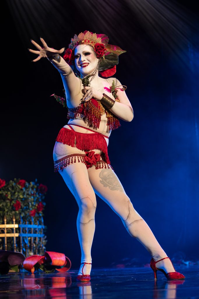 Sophie du Mal in the 2026 Movers, Shakers and Innovators showcase at Burlesque Hall of Fame Weekend, by SH Photografia for 21st Century Burlesque.