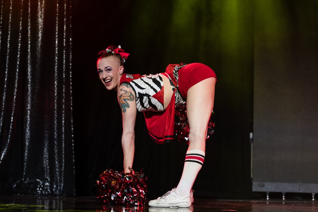 Cheers for Queers in the 2026 Movers, Shakers and Innovators showcase at Burlesque Hall of Fame Weekend, by SH Photografia for 21st Century Burlesque.