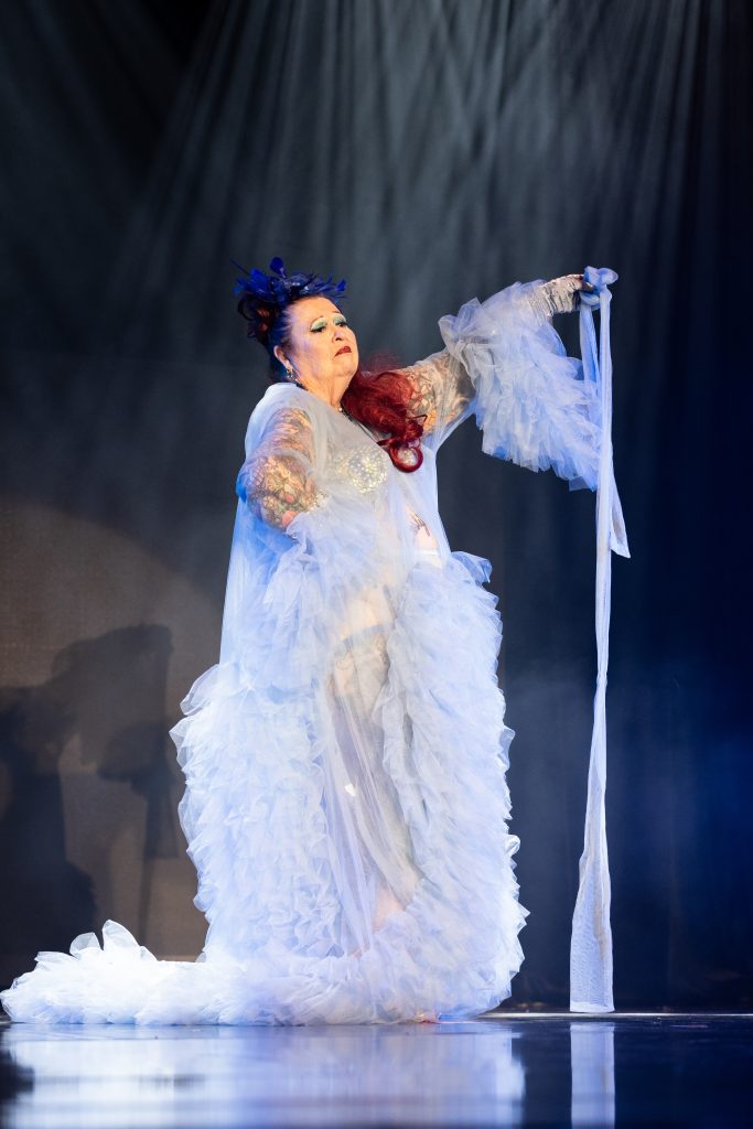 Madame E in Titans and Icons of Tease at the Burlesque Hall of Fame Weekender 2026, by SH Photografia