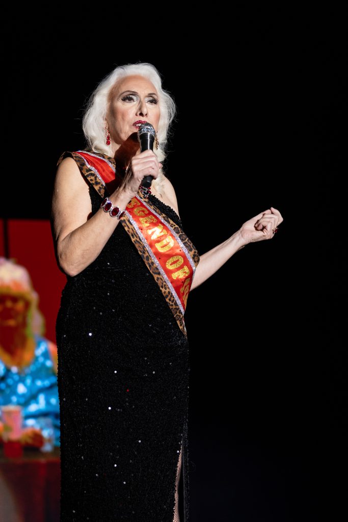 Legend of the Year recipient Viva La Fever in Titans and Icons of Tease at the Burlesque Hall of Fame Weekender 2026, by SH Photografia